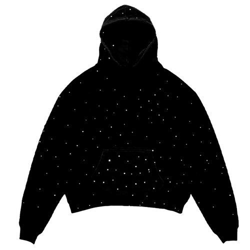 EXODO X ROGER RHINESTONE HOODIE